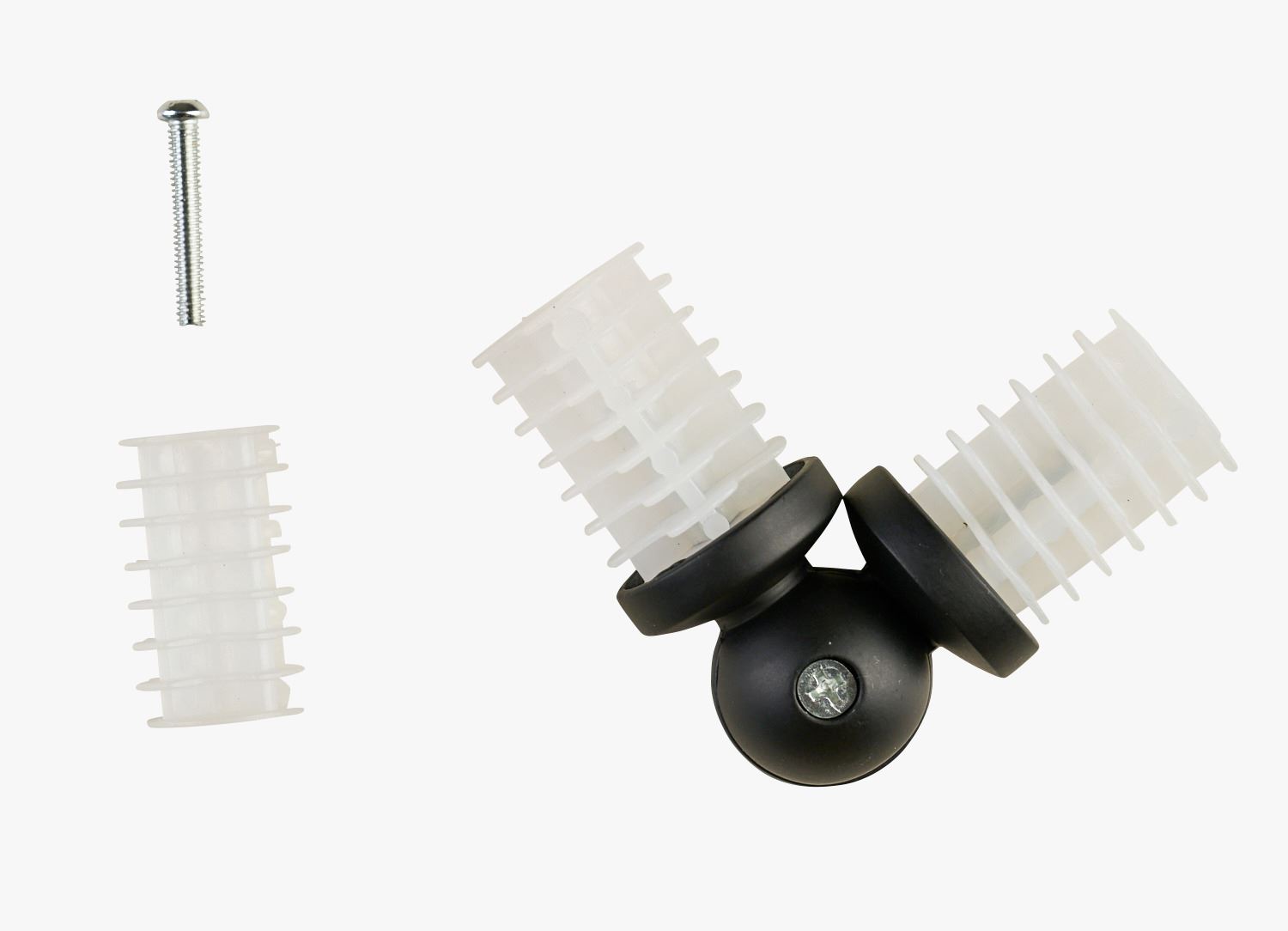 Liidetükk must - 22/25 mm must - 1