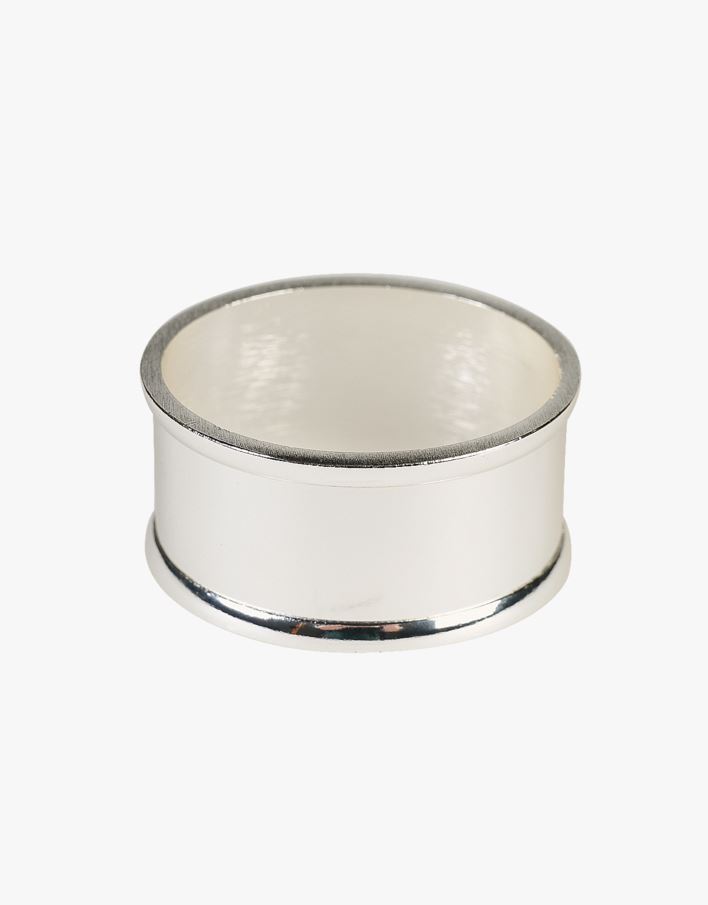 Salvrätikurõngas hõbedane - ø5,5 cm hõbedane - 1