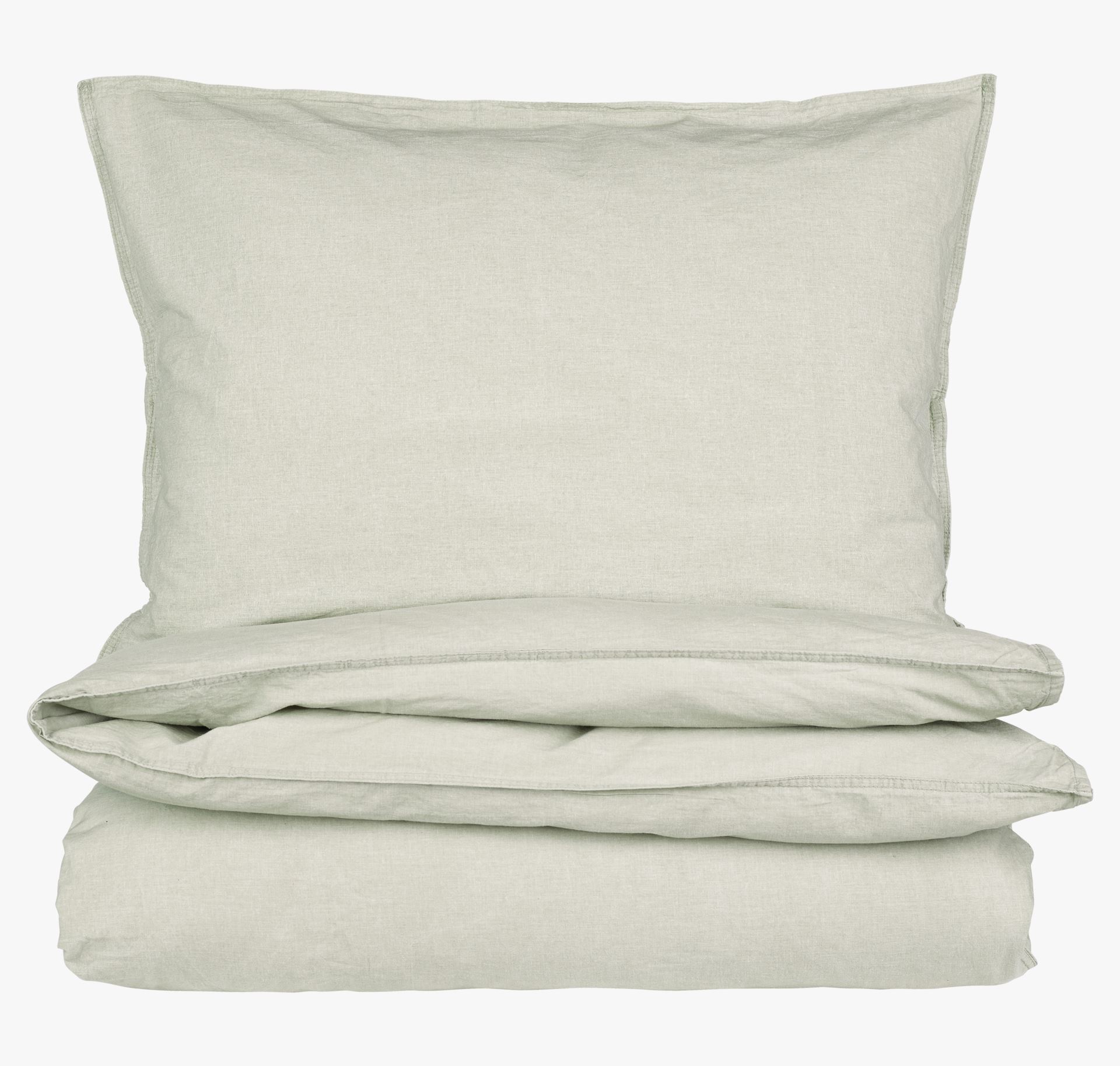 Voodipesukomplekt puuvillane roheline - 150x210 cm roheline - 1