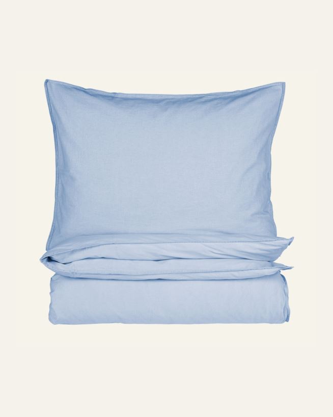 Voodipesukomplekt puuvillane sinine - 150x210 cm/50x60 cm sinine - 1