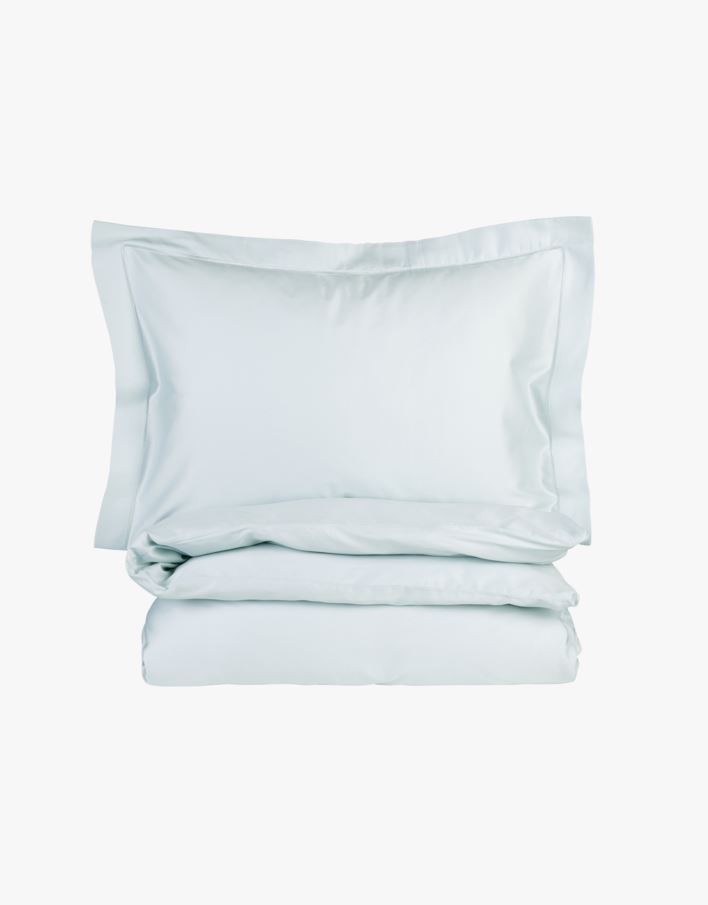 Voodipesukomplekt egiptuse puuvill hele sinine - 230x220 cm hele sinine - 1