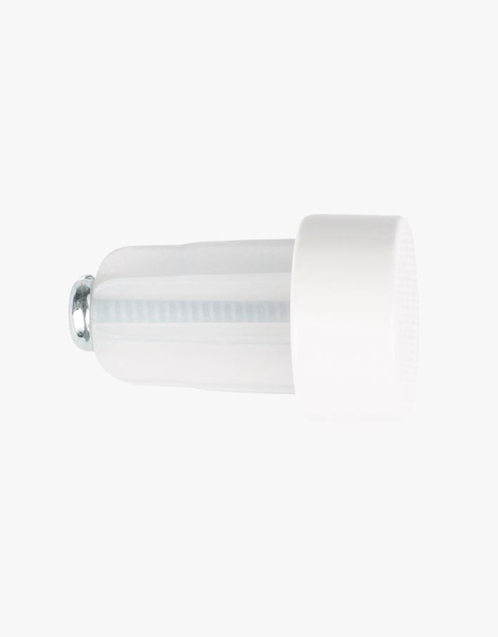 Otsanupp 2tk valge - 22/25 mm valge - 1