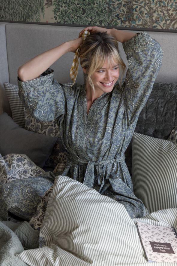 Kimono oliiviroheline - 3