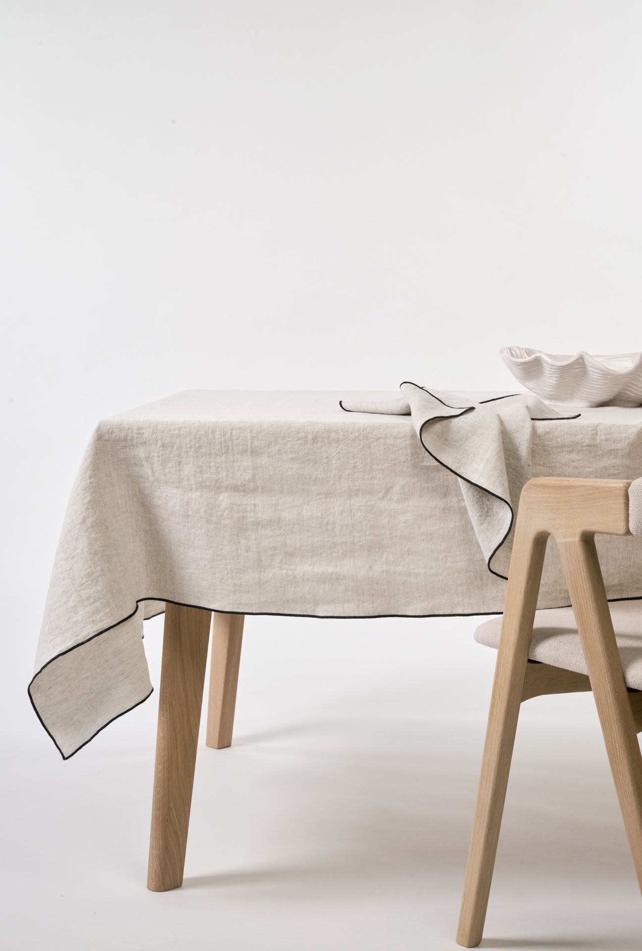 Linane laudlina naturaalne toon - 140x350 cm naturaalne toon - 1