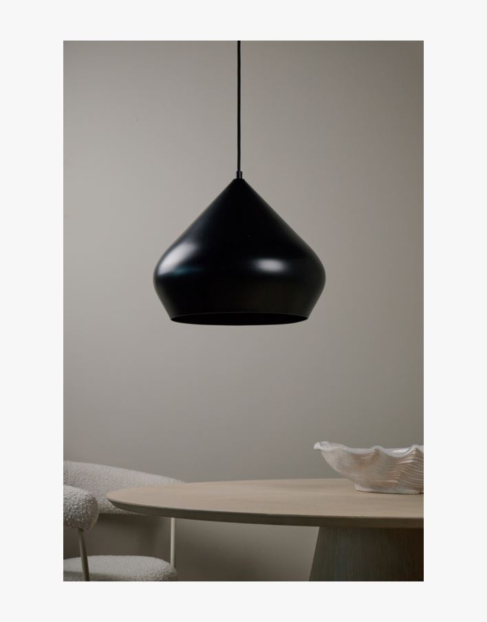 Laelamp must - 29,5 cm ø34 must - 1