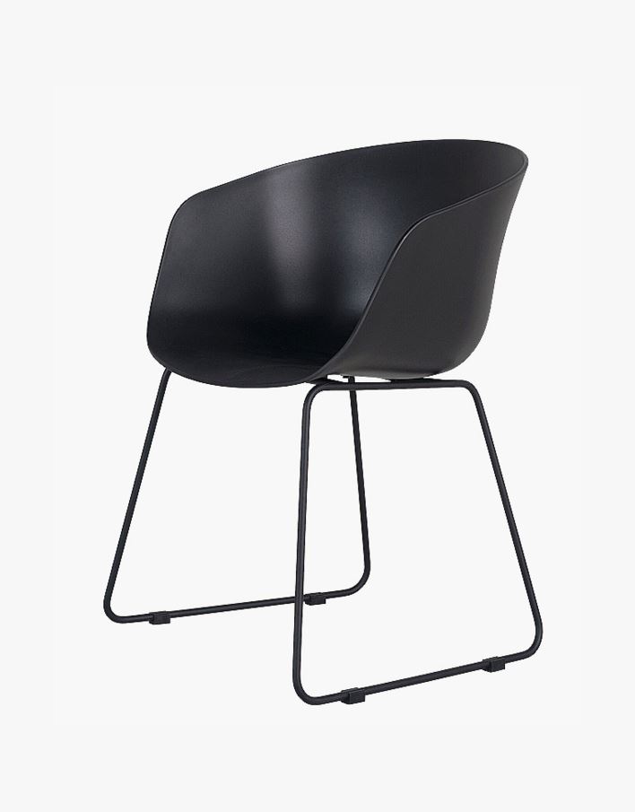 Söögilauatool must - 55x52x79 cm must - 1