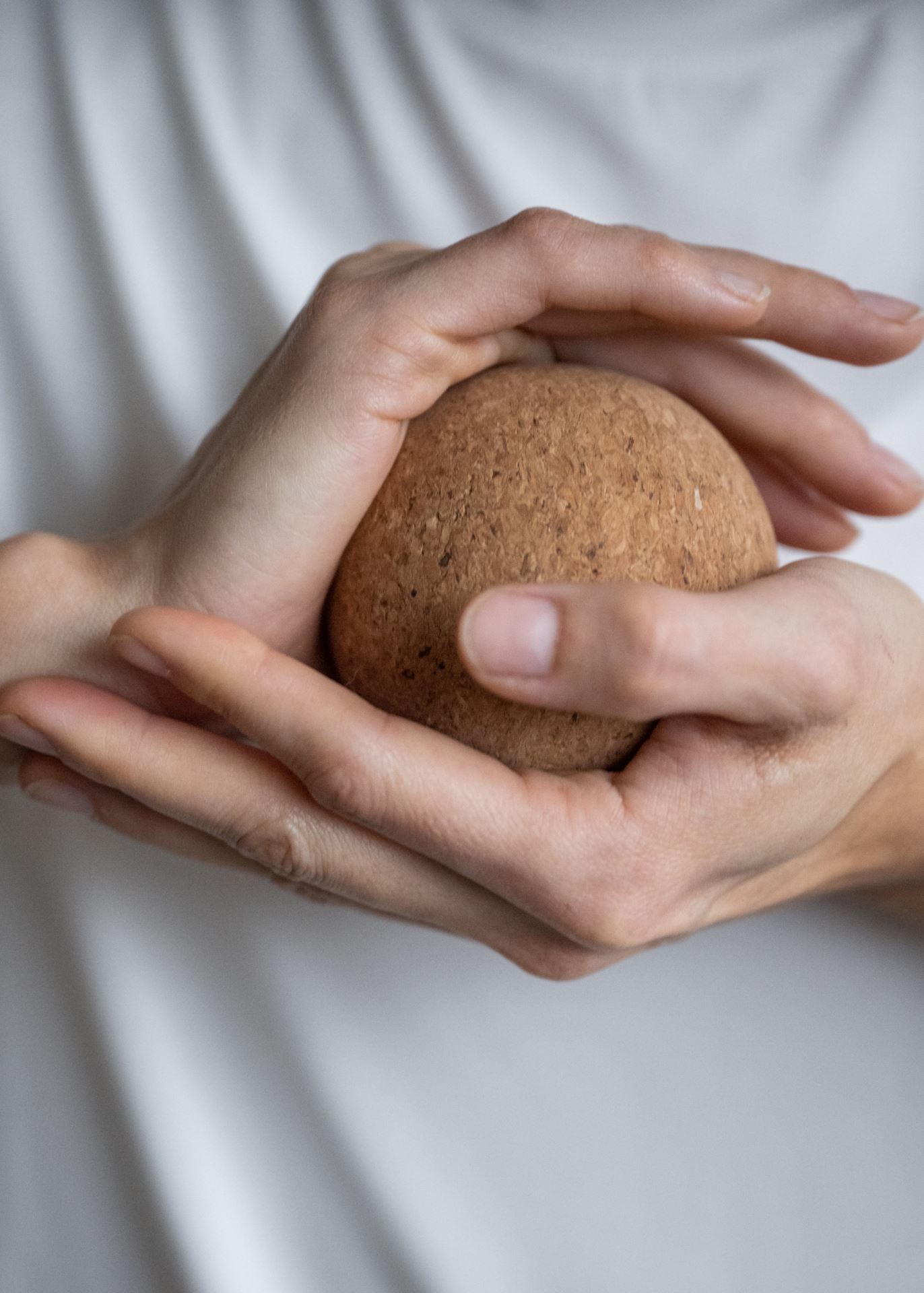 Massaazipall naturaalne toon - ø8 cm naturaalne toon - 1