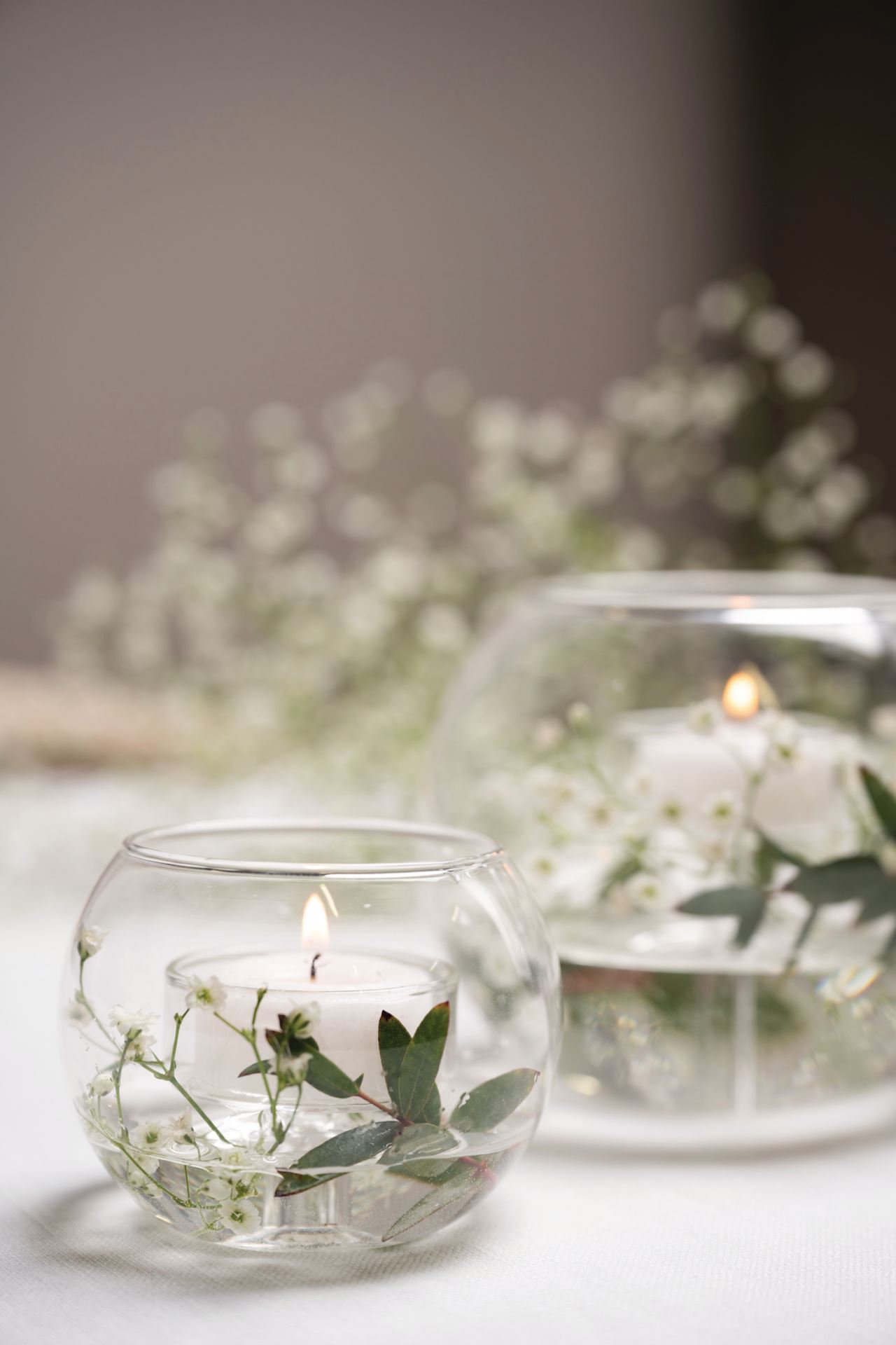 Küünlalatern läbipaistev - 12x12x10 cm läbipaistev - 1