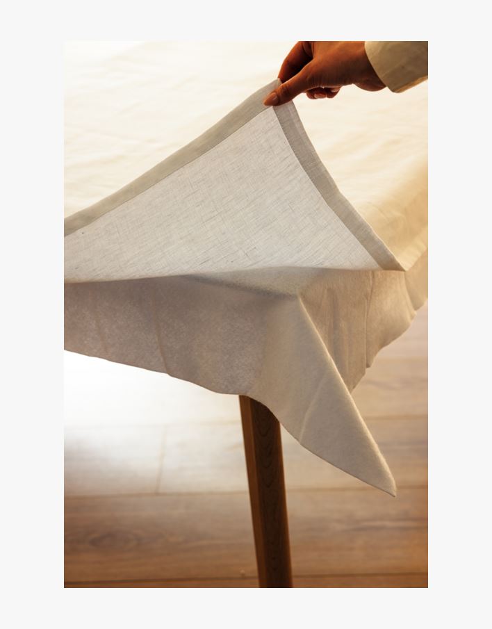 Lauakaitse valge - 130x230 cm valge - 1