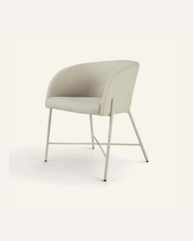 Söögilauatool hele beige - 56x59x74,5 cm hele beige - 1