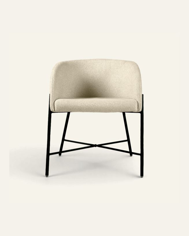 Söögilauatool beež - 56x59x74,5 cm beež - 1