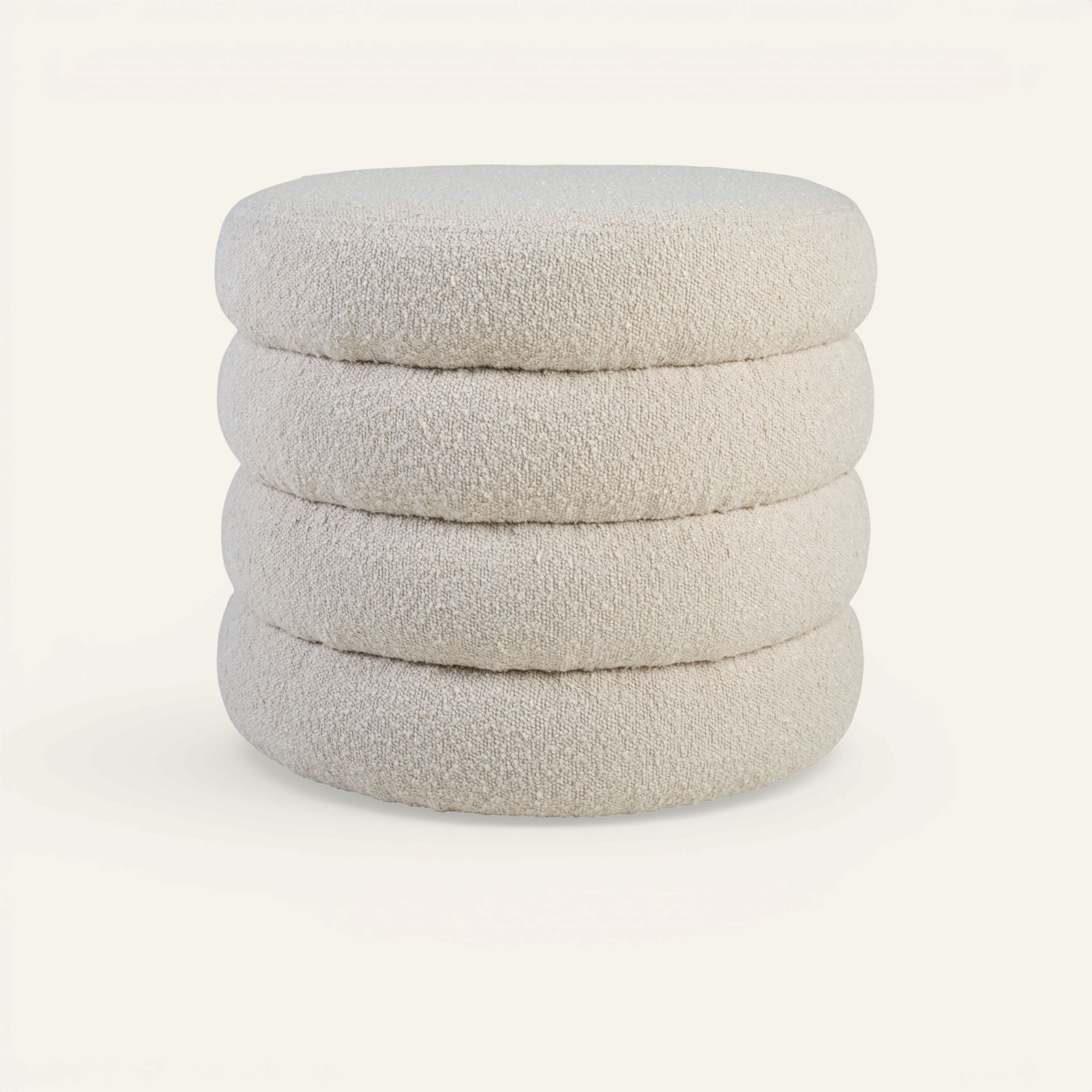 Tumba hele beige - 50x50x43 cm hele beige - 1