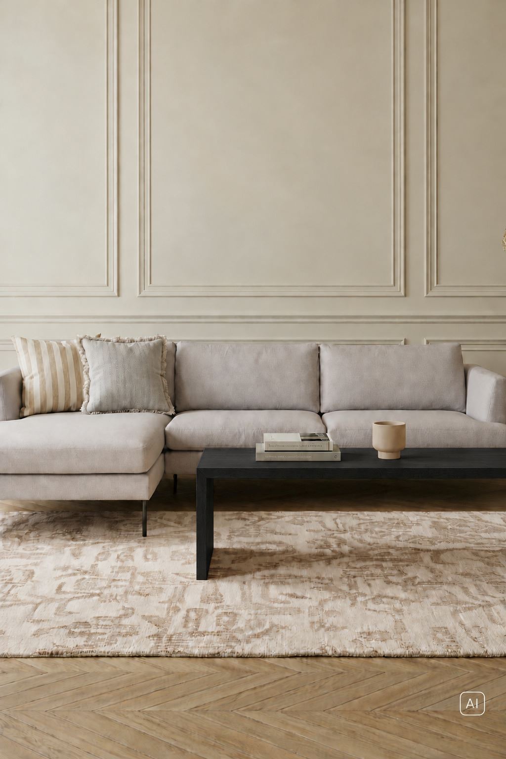 Diivanilaud must - 56x120x45 cm must - 1