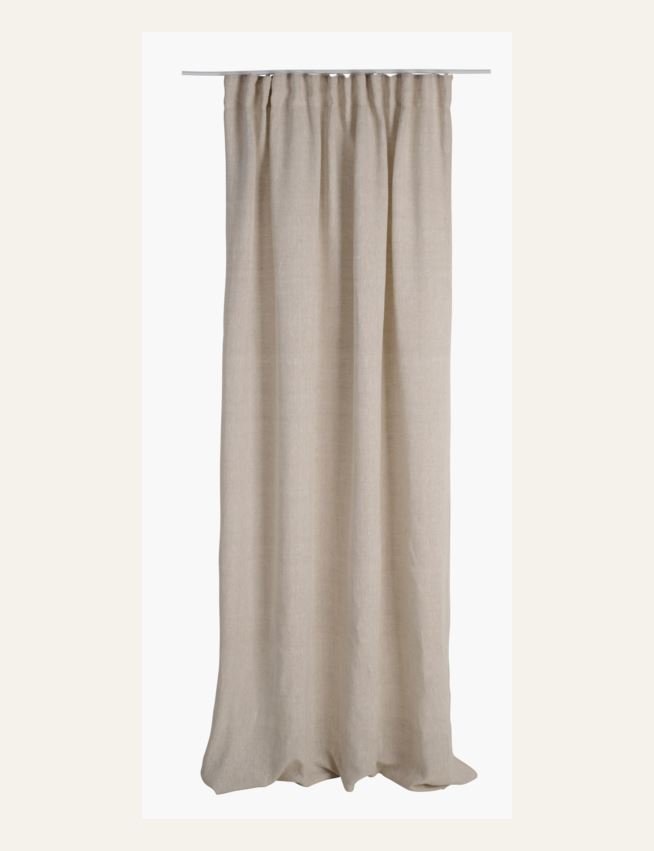 Linane kardin hele beige - 6