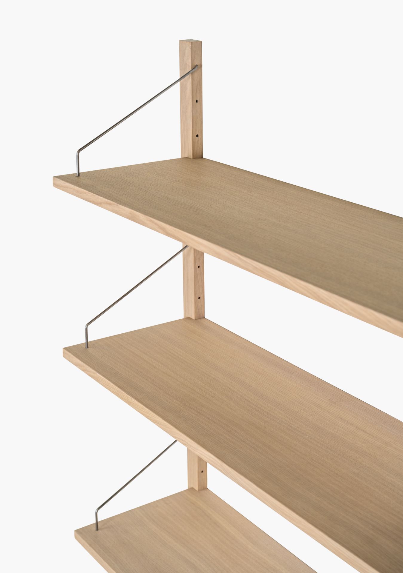 Riiul naturaalne toon - 100x30x2 cm naturaalne toon - 1