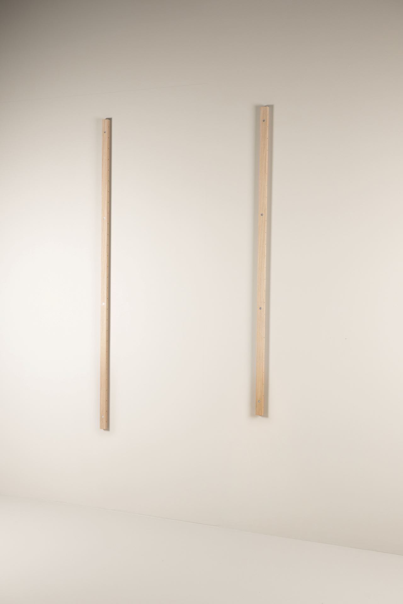 Riiulisüsteemi stardikomplekt pikk naturaalne toon - 4x220x2,5 cm naturaalne toon - 1