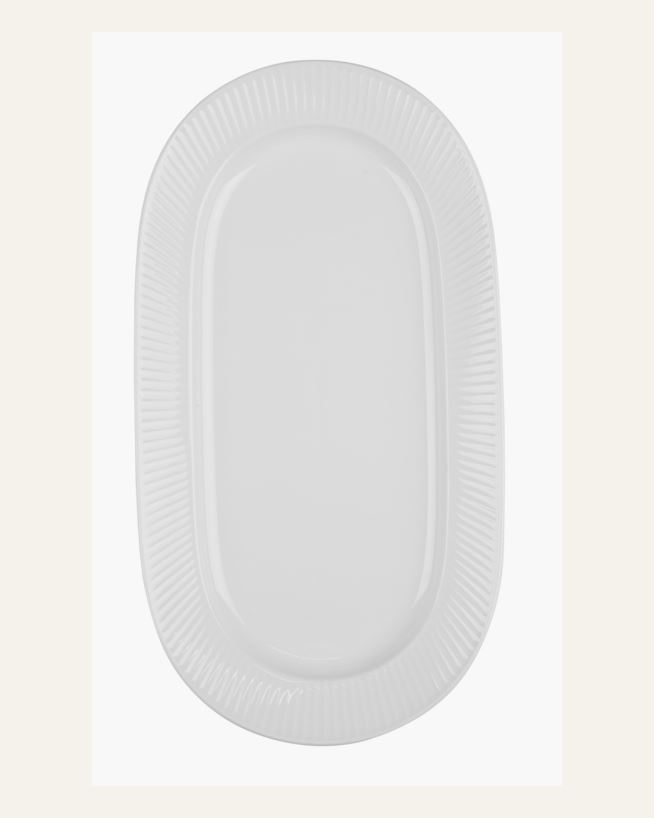 Taldrik valge - 35,5x19,2cm valge - 1