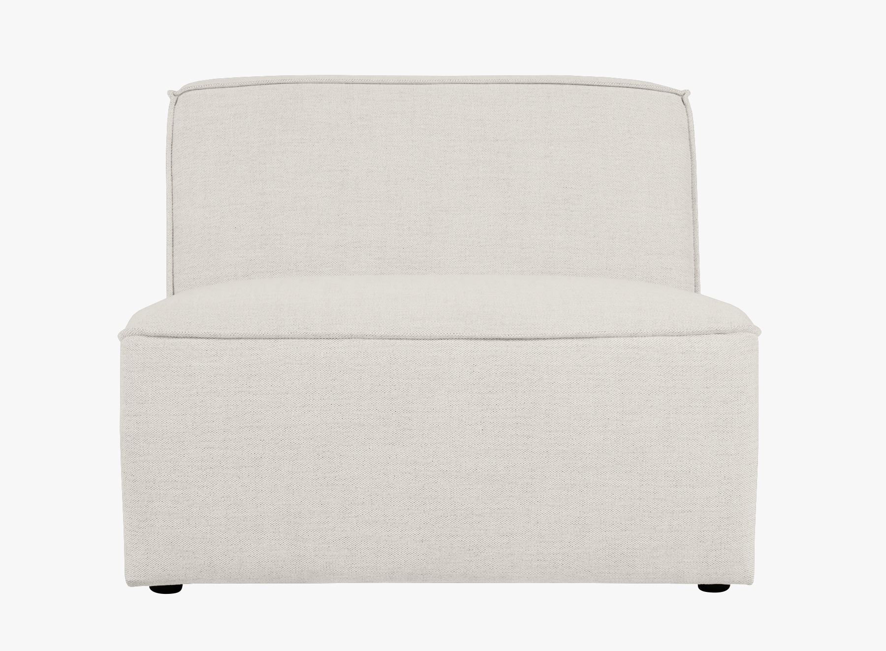 1,5-kohaline mooduldiivan käetoeta naturaalne toon - 90x93x73 cm naturaalne toon - 1