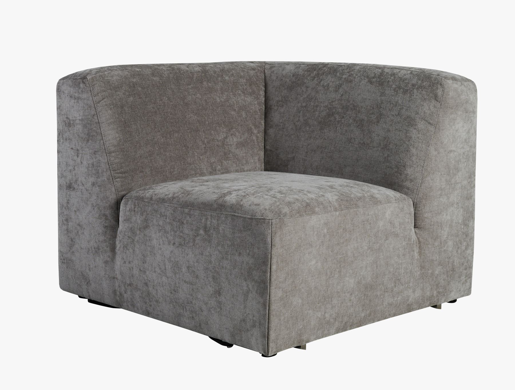 Mooduldiivani nurgaosa hall - 93x93x73 cm hall - 1