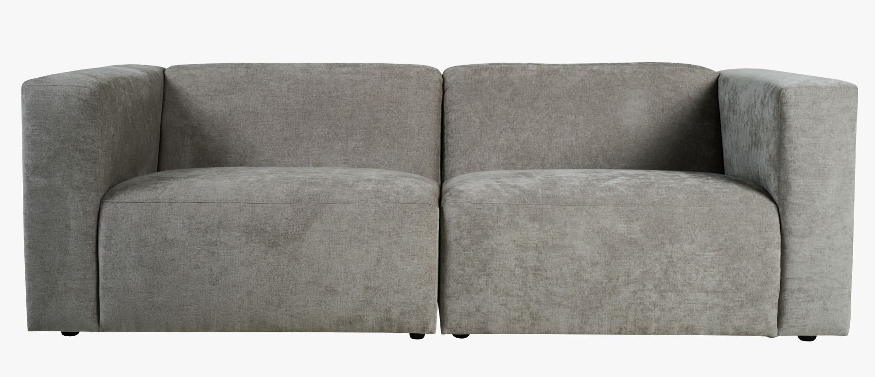 2-kohaline mooduldiivan käetoega hall - 220x93x73 cm hall - 1