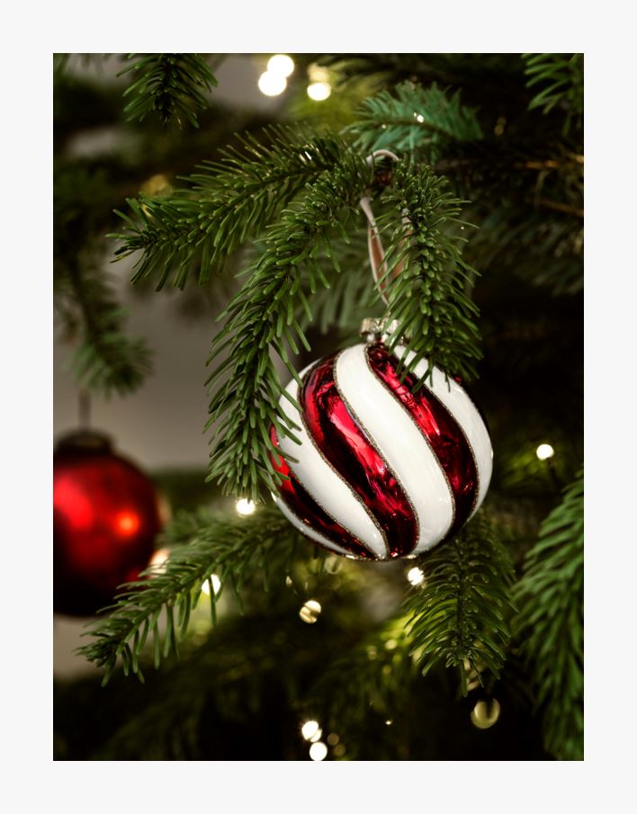 Kuuseehe mitmevärviline/punane - 10x10x10 cm mitmevärviline/punane - 1