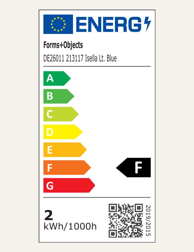 Led laualamp hele sinine - 6