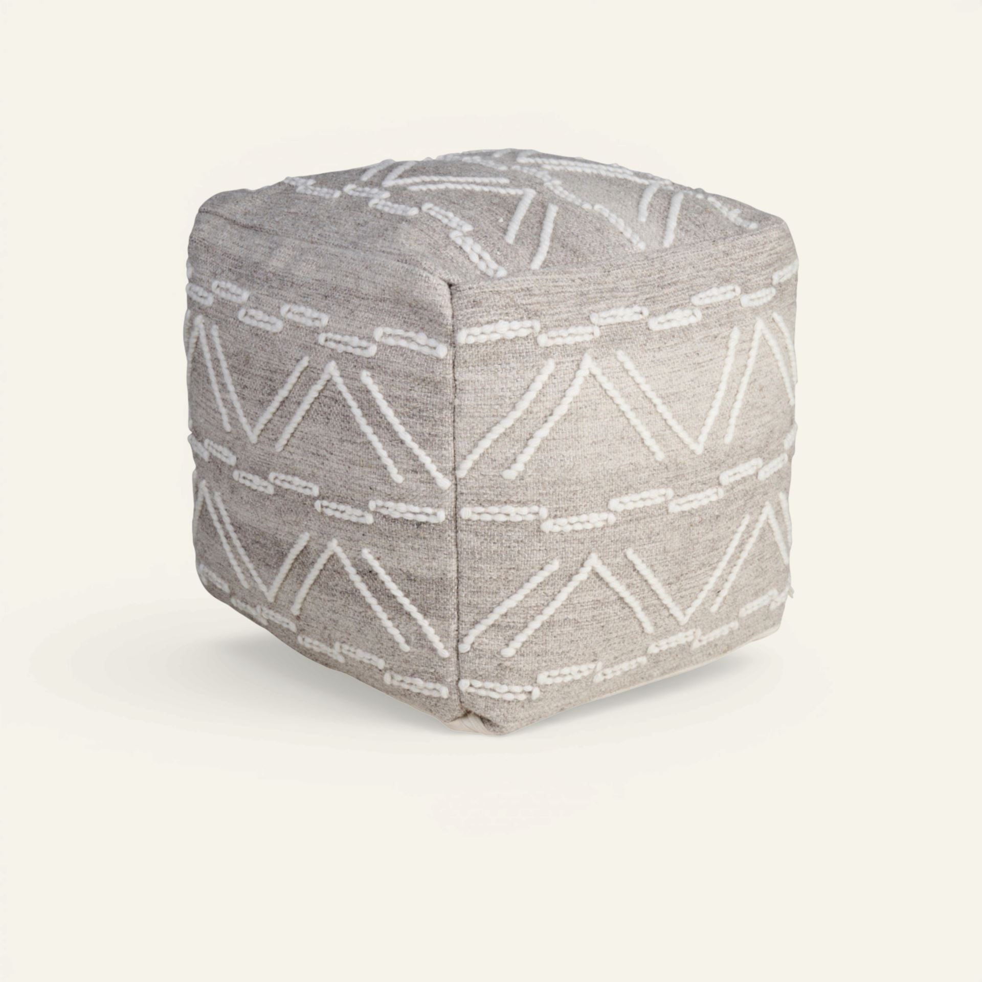 Tumba hele beige - 40x40x40 cm hele beige - 1