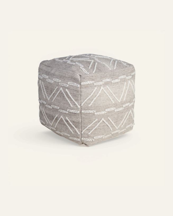 Tumba hele beige - 40x40x40 cm hele beige - 1