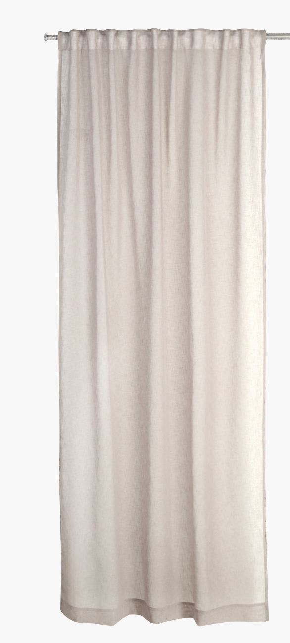 Kardin hele beige - 140x240cm 7cm hele beige - 1