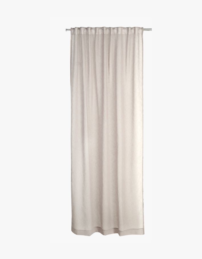 Kardin hele beige - 140x240cm 7cm hele beige - 1