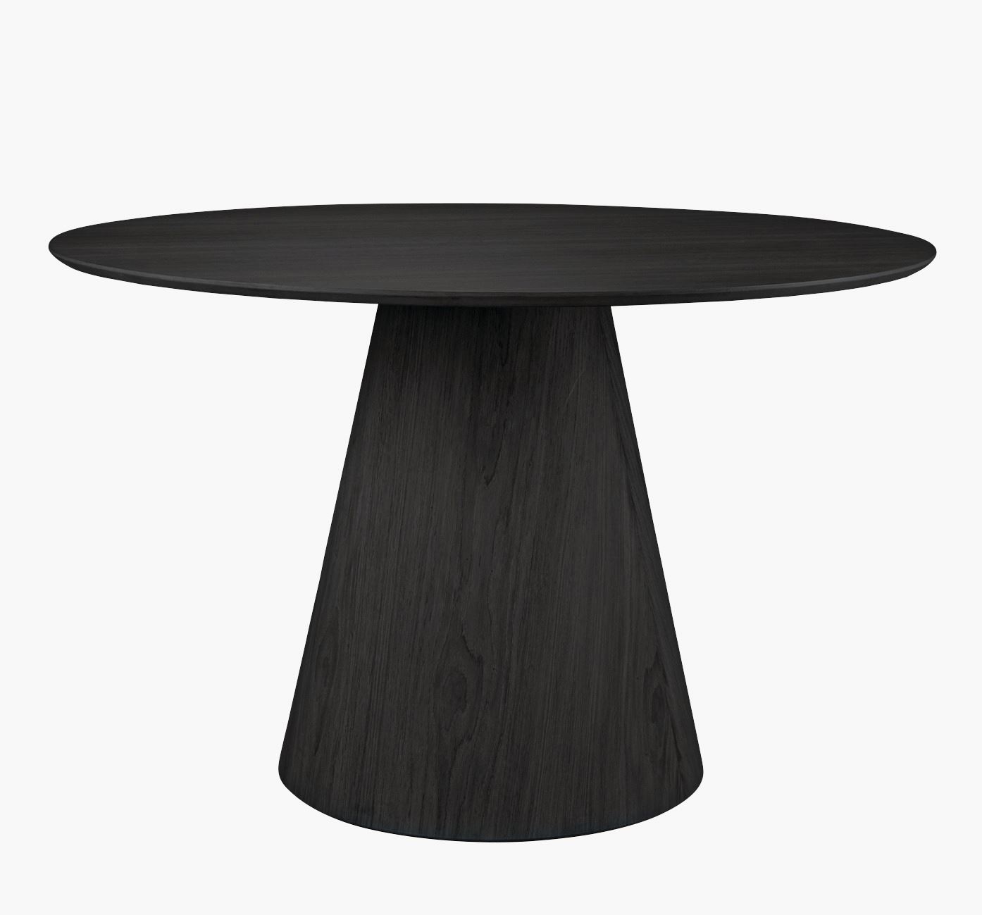 Söögilaud must - ø120 cm must - 1