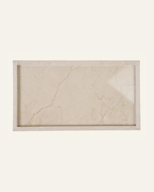 Taldrik beež - 27x15,2 cm beež - 1