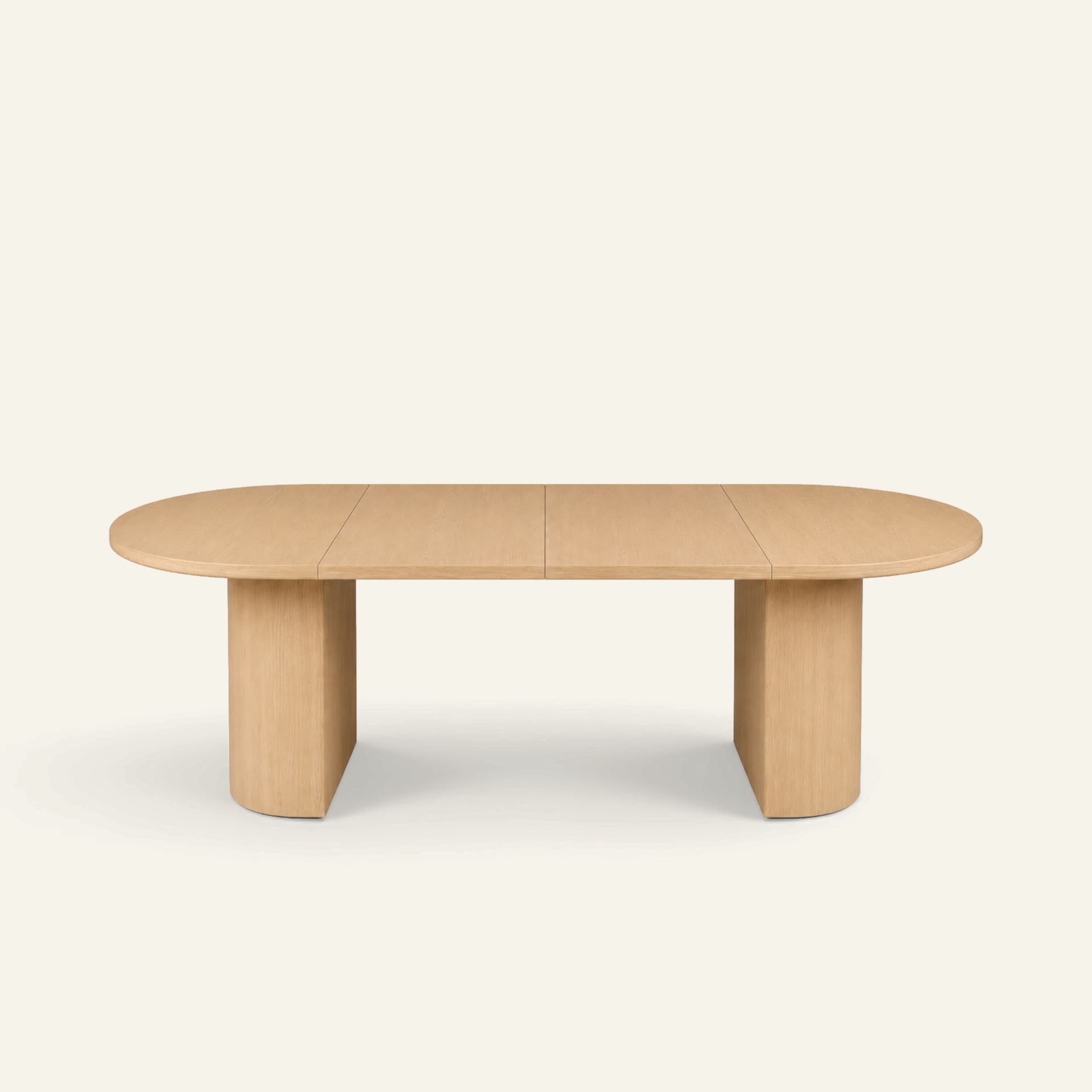 Söögilaud naturaalne toon - ø127 cm naturaalne toon - 1