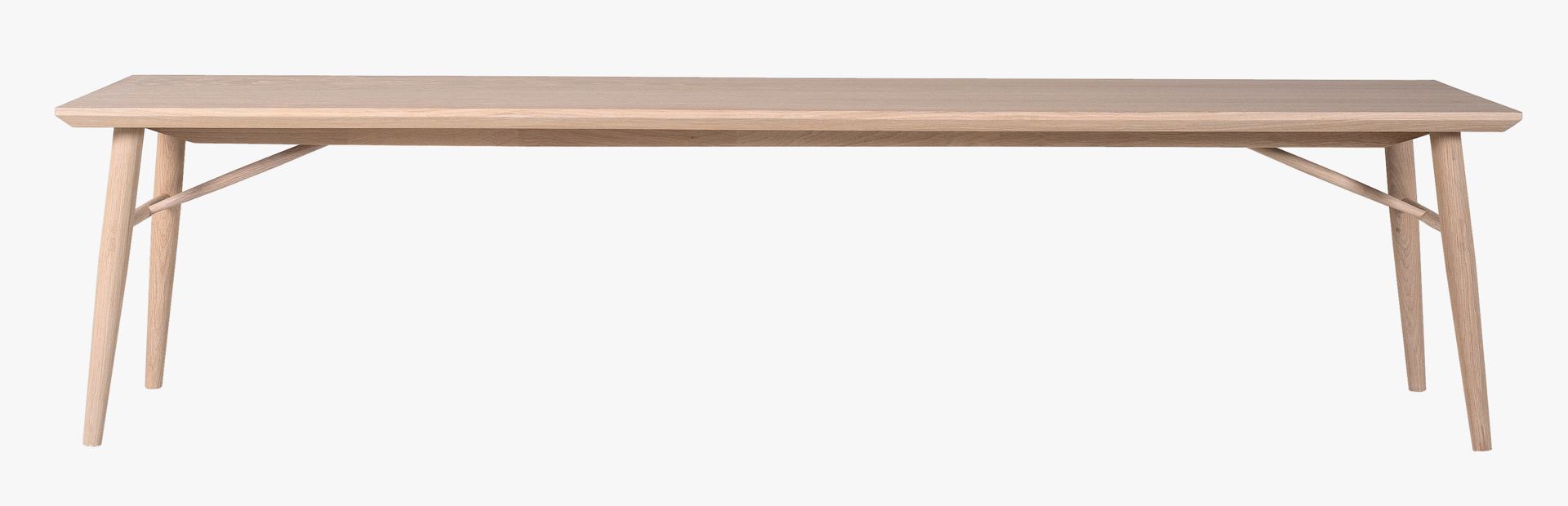 Söögilaua pink naturaalne toon - 40x190x45 cm naturaalne toon - 1