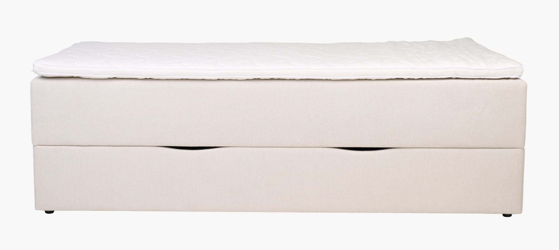 Voodi koos panipaigaga beež - 90x200x59 cm beež - 1