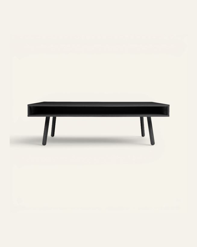 Diivanilaud must - 70x130x40 cm must - 1