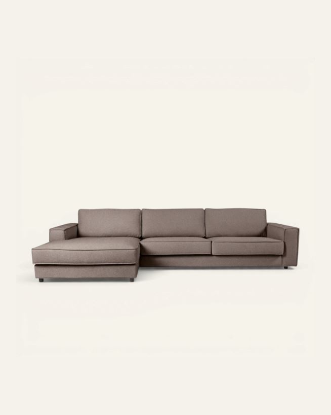 Diivan lamamisosa vasakul pruun - 315x156x79 cm pruun - 1