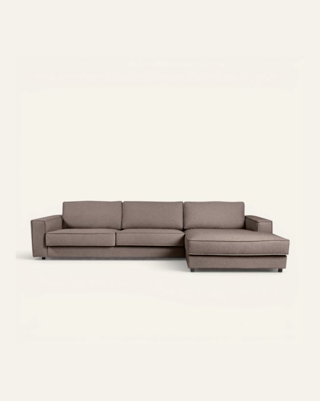 Diivan lamamisosa paremal pruun - 315x156x79 cm pruun - 1