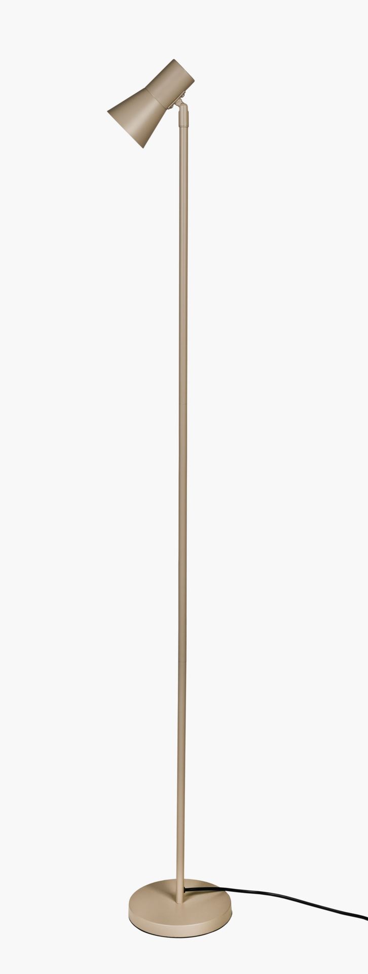 Põrandavalgusti hallikaspruun - 20x17,5x140 cm hallikaspruun - 1