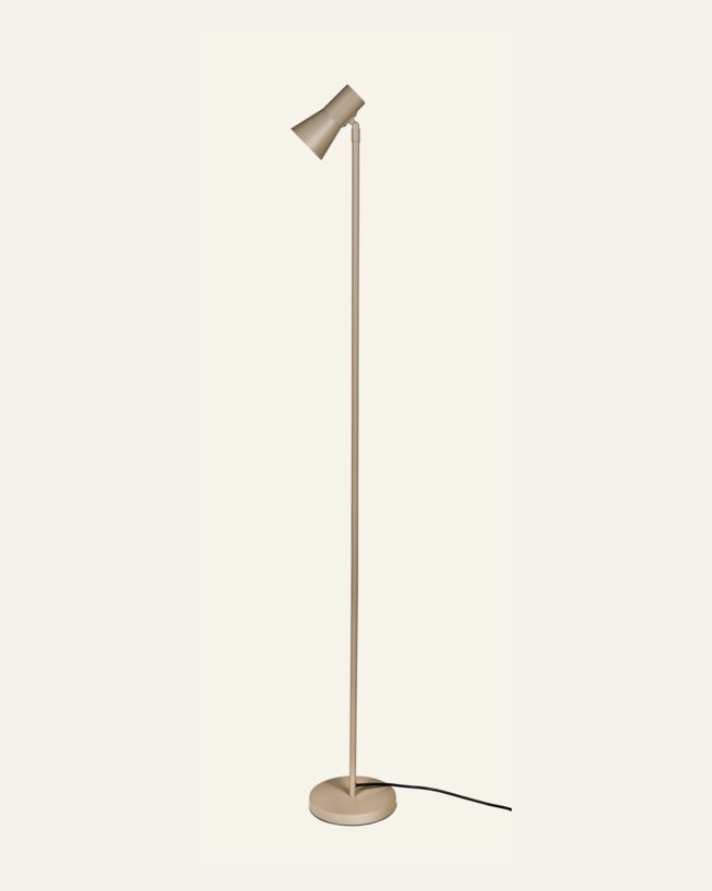 Põrandavalgusti hallikaspruun - 20x17,5x140 cm hallikaspruun - 1