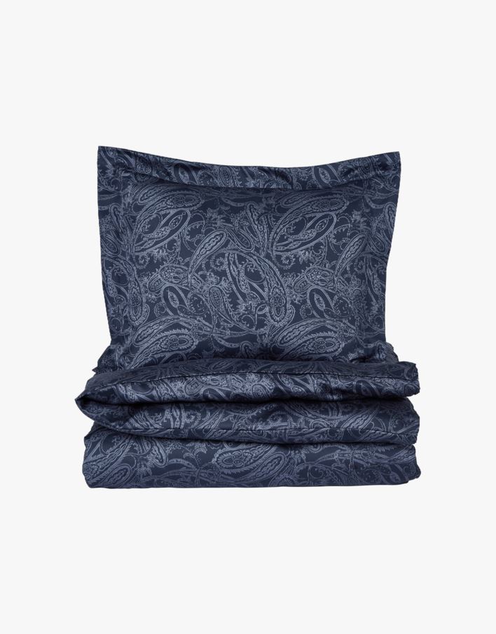 Voodipesukomplekt egiptuse puuvill sinine - 150x210 cm sinine - 1