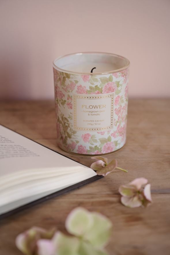 Lõhnaküünal mitmevärviline/roosa - 290 g mitmevärviline/roosa - 1