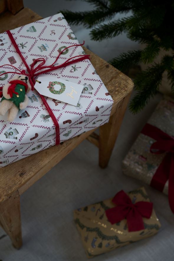 Kingisildid 12tk mitmevärviline/punane - 2