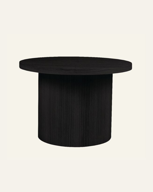 Diivanilaud must - 60x60x41 cm ø60 must - 1
