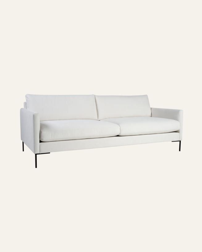 3-kohaline diivan valge - 227x100x83 cm valge - 1