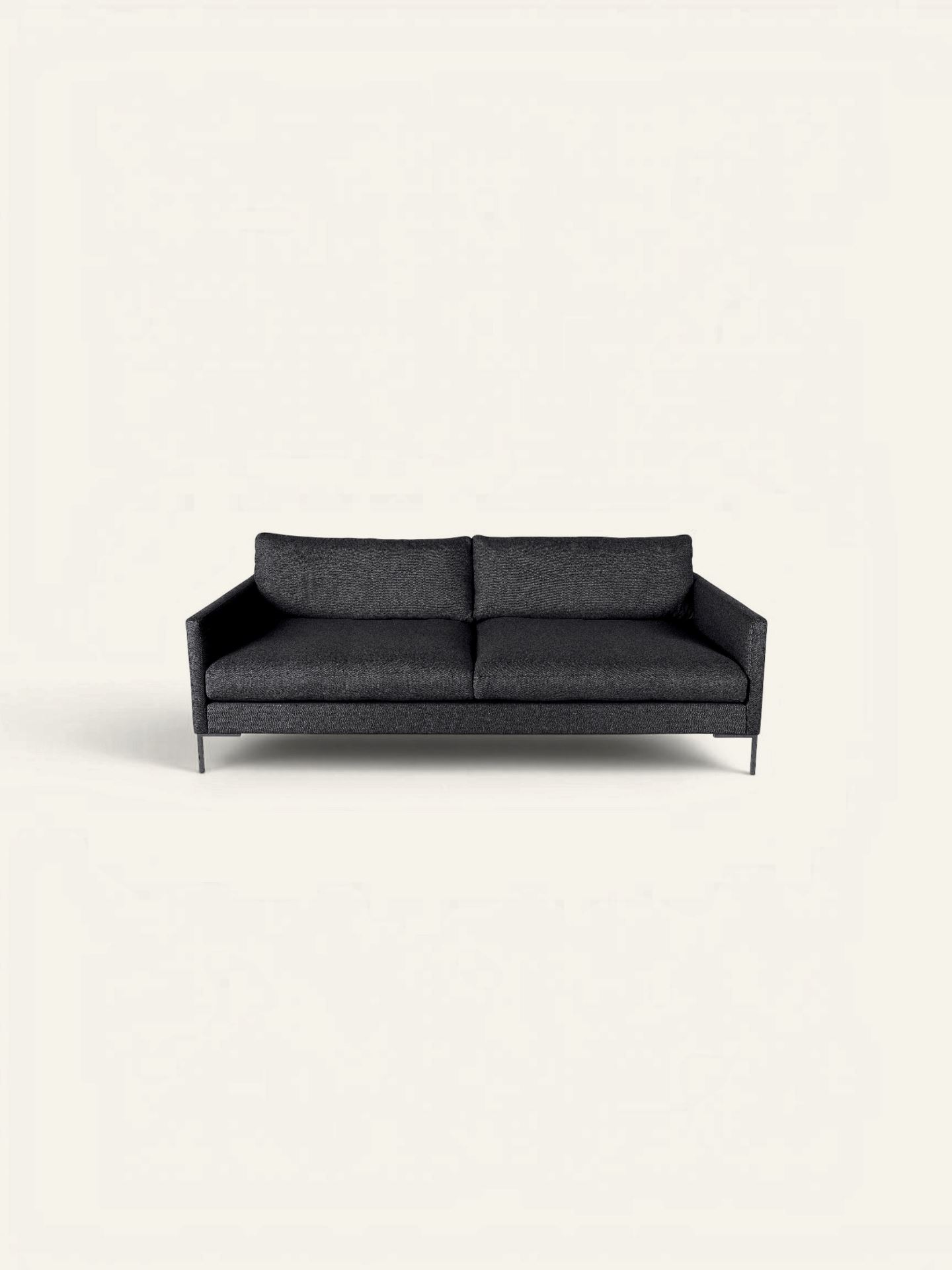 3-kohaline diivan must - 227x100x83 cm must - 1