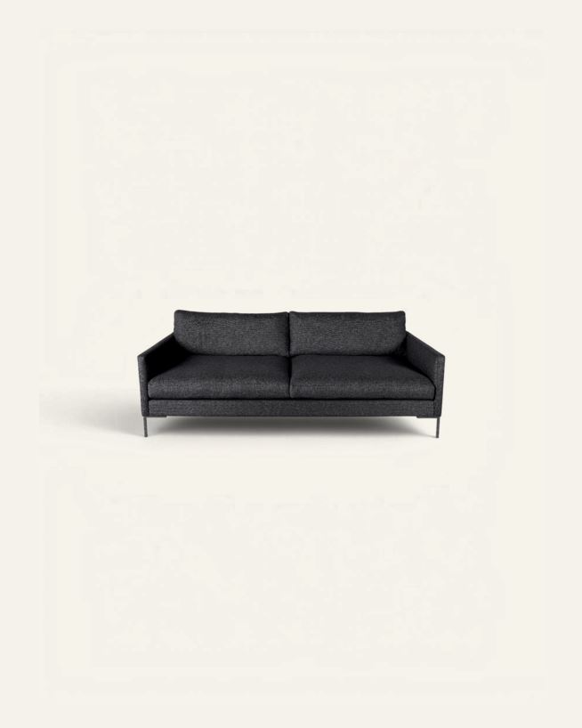 3-kohaline diivan must - 227x100x83 cm must - 1