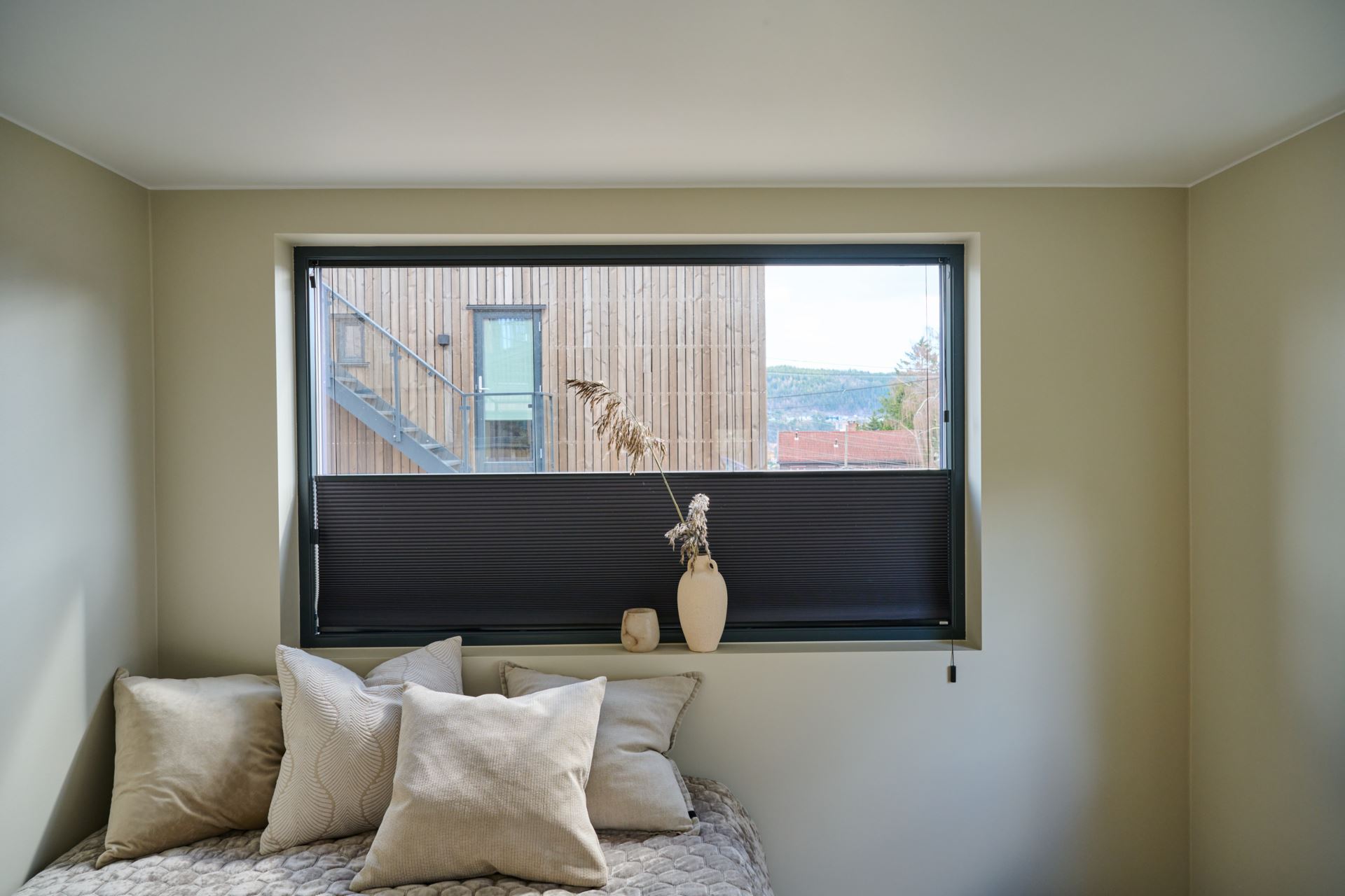 Premium ülalt-alt avanev  voldikkardin nöörilukuga 25 mm mitmevärviline - 25 mm mitmevärviline - 1